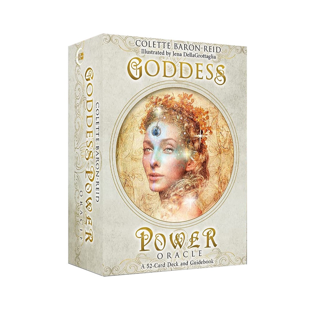 女神力量神諭卡｜Goddess Power Oracle｜52張,接受陰性宇宙崛起的召喚