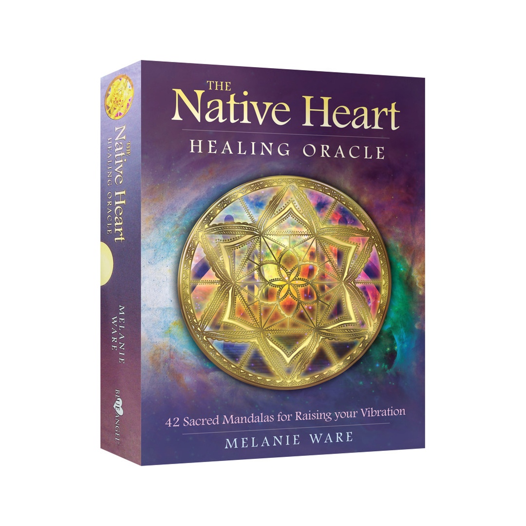 本心療癒神諭卡｜The Native Heart Healing Oracle｜42張,,贈中文翻譯
