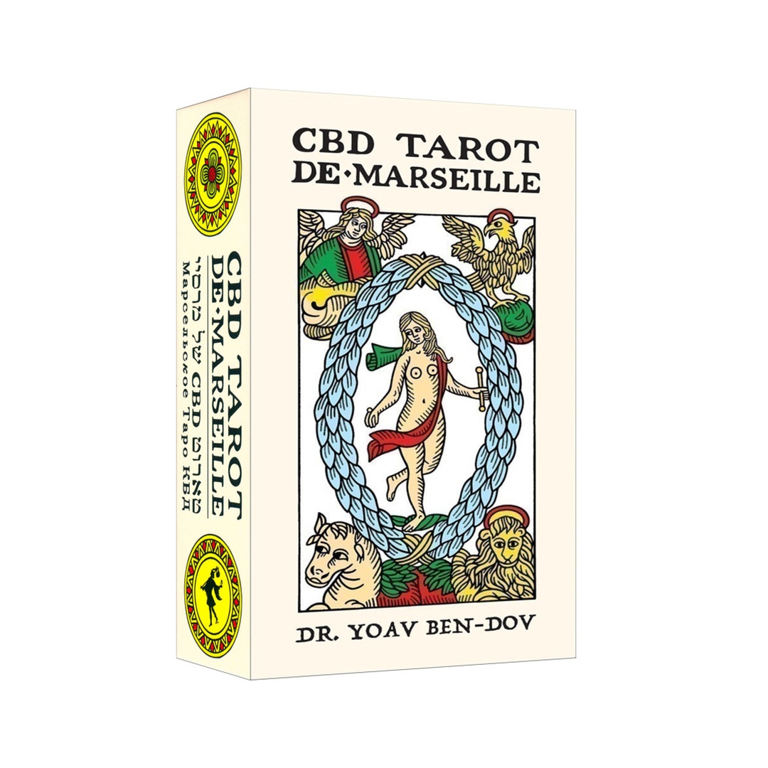 CBD馬賽塔羅牌｜CBD Tarot De Marseille｜79張,優雅經典修復,票選優等,贈中文翻譯