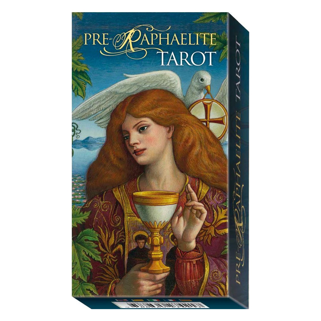 前拉斐爾派塔羅｜Preraphaelite Tarot｜78張,鮮豔色彩中富有神秘感和浪漫感,贈中文翻譯