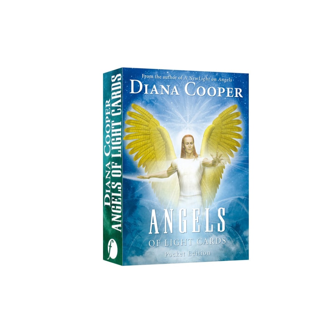 聖光天使卡隨身版|Angels Of Light Cards Pocket Edition|52張,黛安娜·庫柏,贈中文翻譯