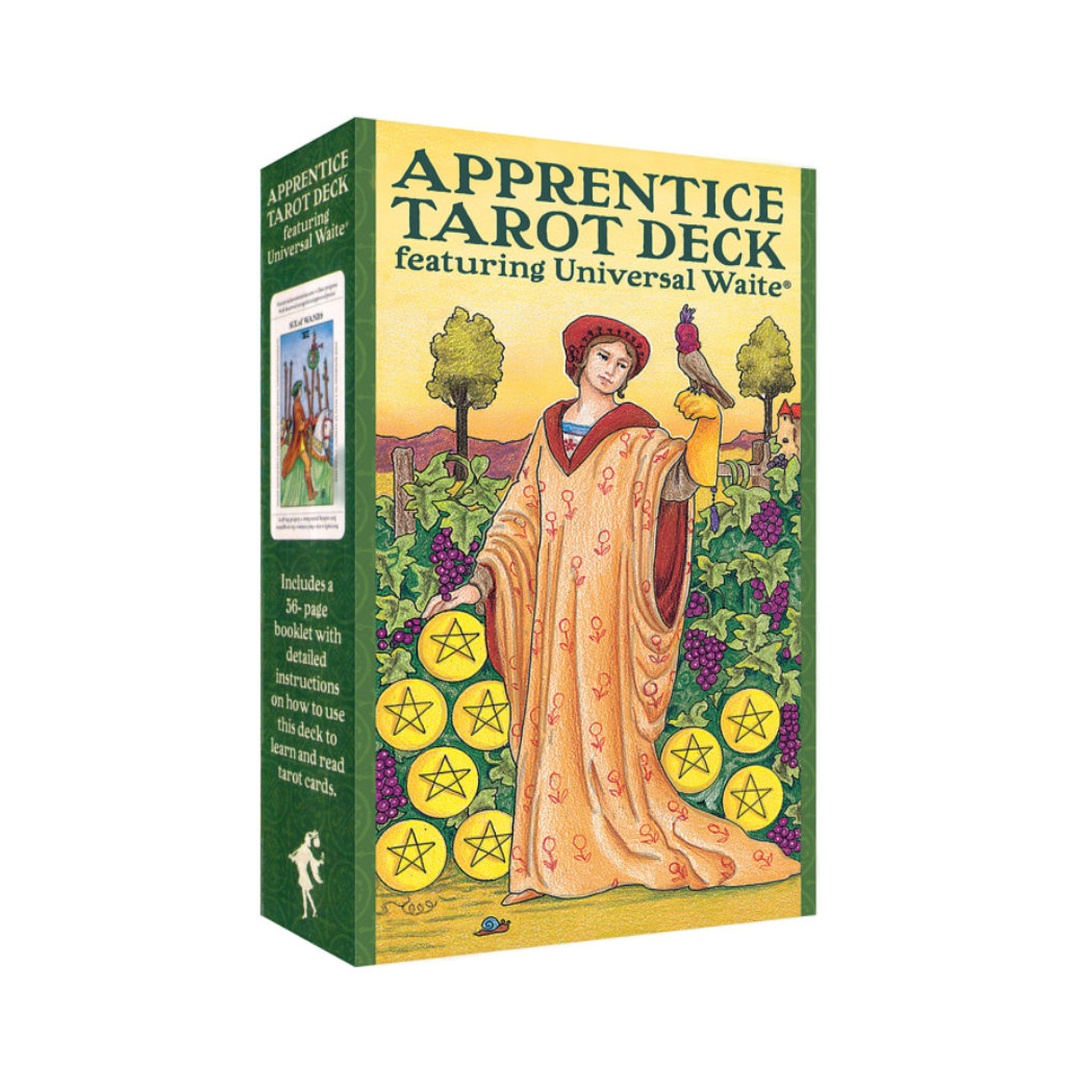 見習生塔羅｜Apprentice Tarot Deck｜80張,更容易專注於視覺線索中的含義,贈中文翻譯