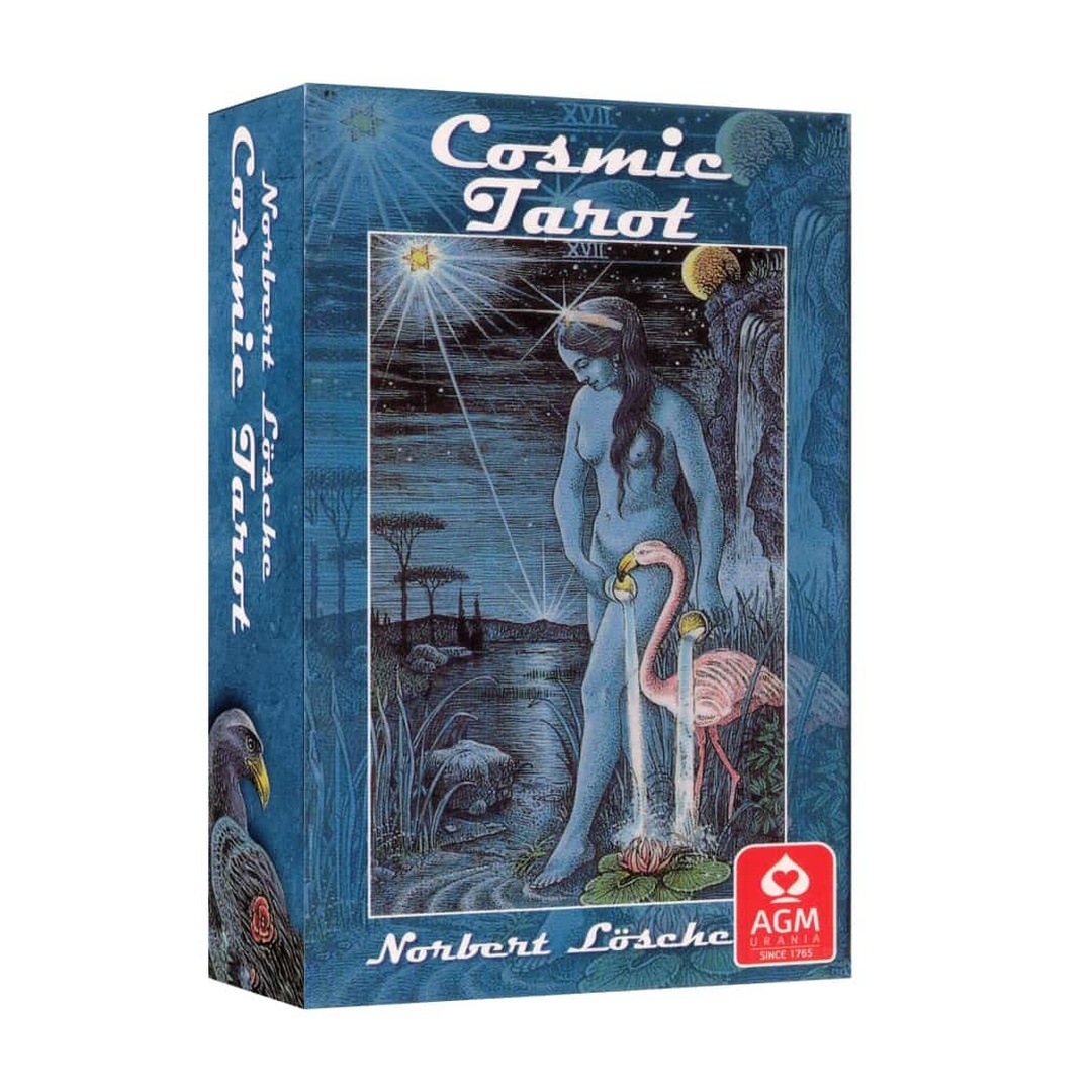 美國遊戲宇宙塔羅｜Cosmic Tarot｜78張,美式畫風經典之作,贈中文翻譯