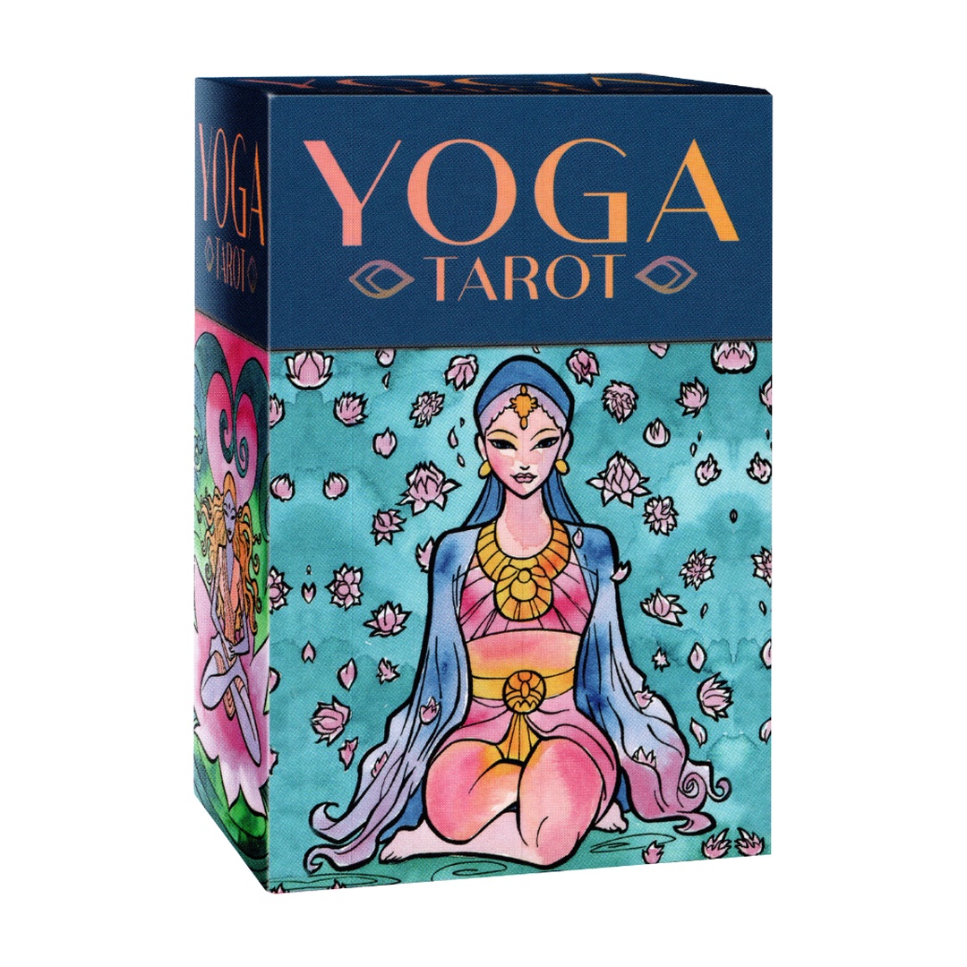 瑜伽塔羅牌｜Yoga Tarot｜78張,來自古印度的和平智慧，鼓勵擴展你的靈性,贈中文翻譯