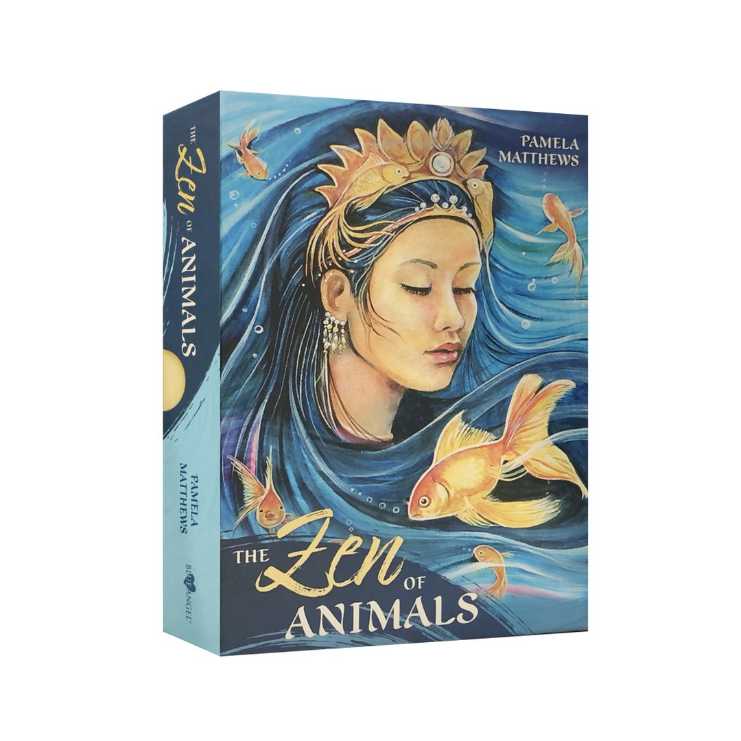 動物禪卡｜The Zen Of Animals｜36張,連結自己內在與大自然產生共鳴、理解智慧,贈中文翻譯