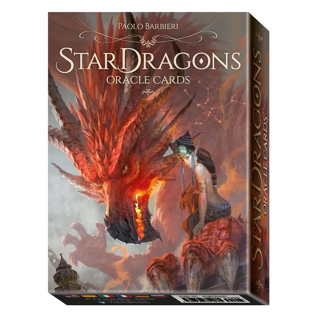 星龍神諭卡｜Stardragons Oracle Cards｜33張,捕捉宇宙力量精髓、征服心魔、釋放憤怒、獲得成功,贈中文翻譯
