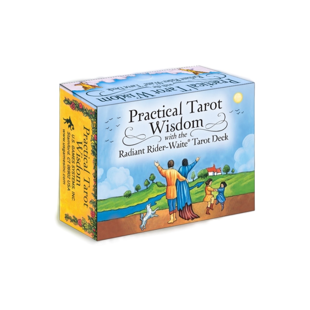 偉特實用智慧塔羅｜Practical Tarot Wisdom｜78張,直接讀得到簡單實用的說明引導,贈中文翻譯