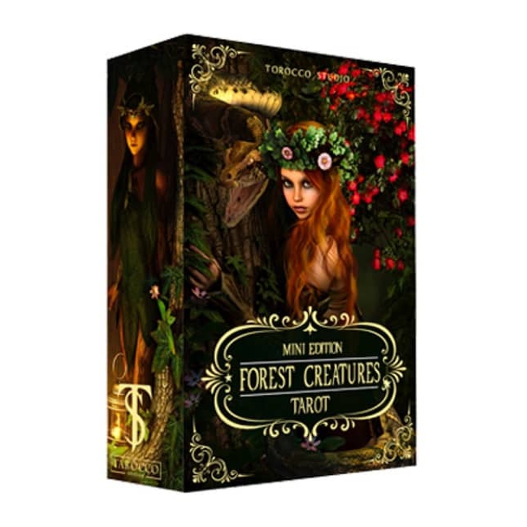 迷你版森林動物塔羅｜Forest Creatures Mini｜進入精靈的奇幻森林