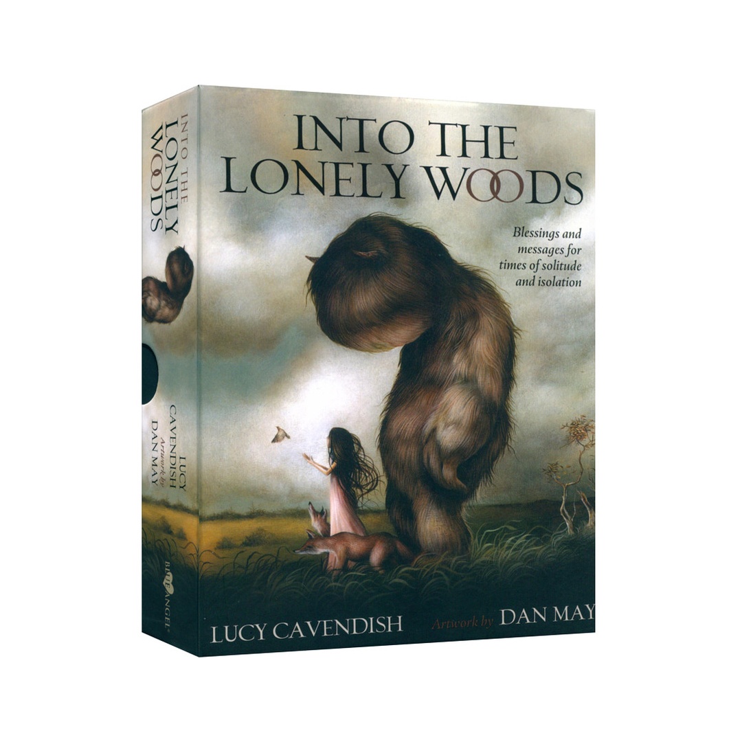 走進孤獨的樹林｜Into The Lonely Woods｜45張,穿越內心荒野,進入祥和寧靜空間,贈中文翻譯