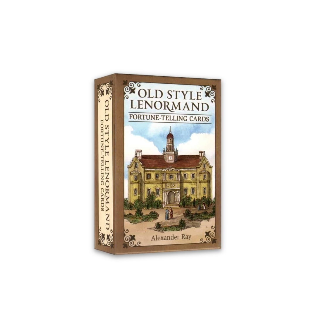 復古雷諾曼｜Old Style Lenormand｜38張,精緻且圖文並茂,贈中文翻譯