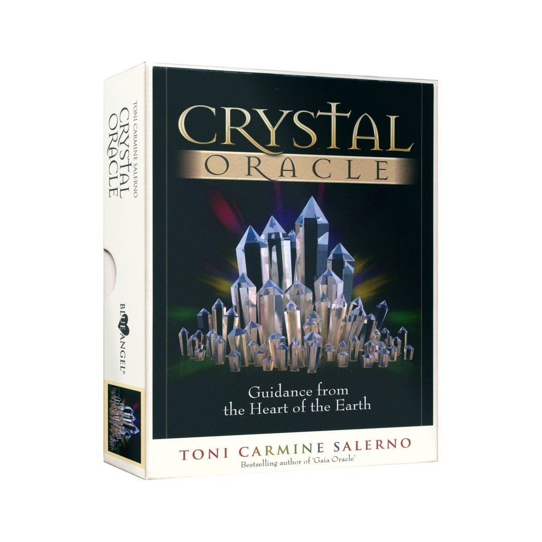 水晶神諭卡｜Crystal Oracle｜44張,透過指引卡吸收寶石與礦石的獨特智慧療癒訊息,贈中文翻譯