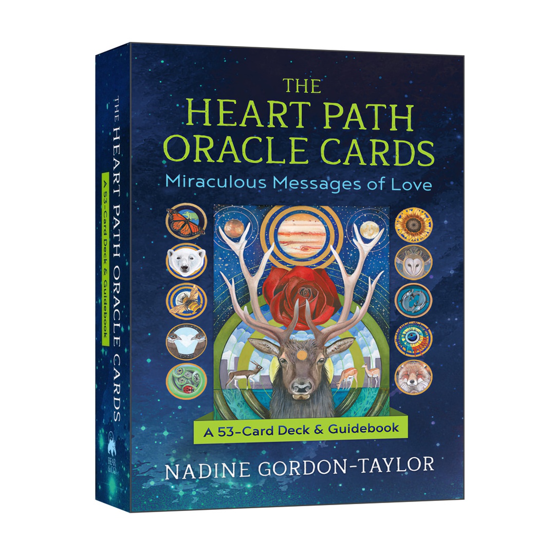 心路神諭卡｜The Heart Path Oracle Cards｜53張,,贈中文翻譯