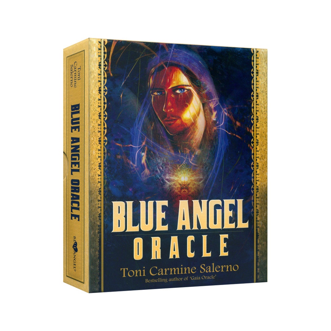 藍天使原創神諭卡｜Blue Angel Oracle｜45張,藍天使托尼·卡明創作,贈中文翻譯