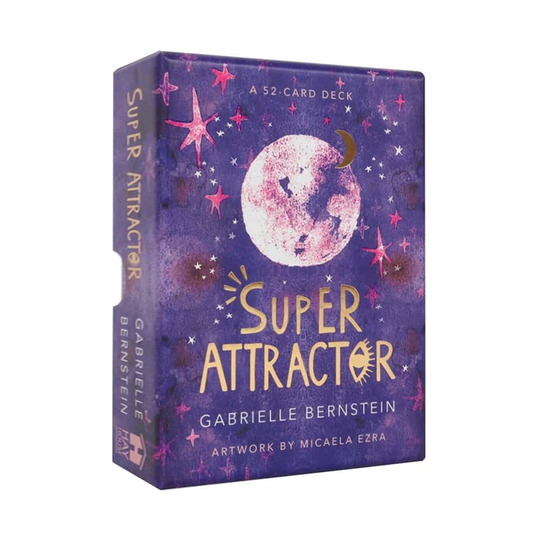 超級吸子｜Super Attractor｜52張,成為魅力磁鐵，召喚美好顯化於每一天的日常,贈中文翻譯