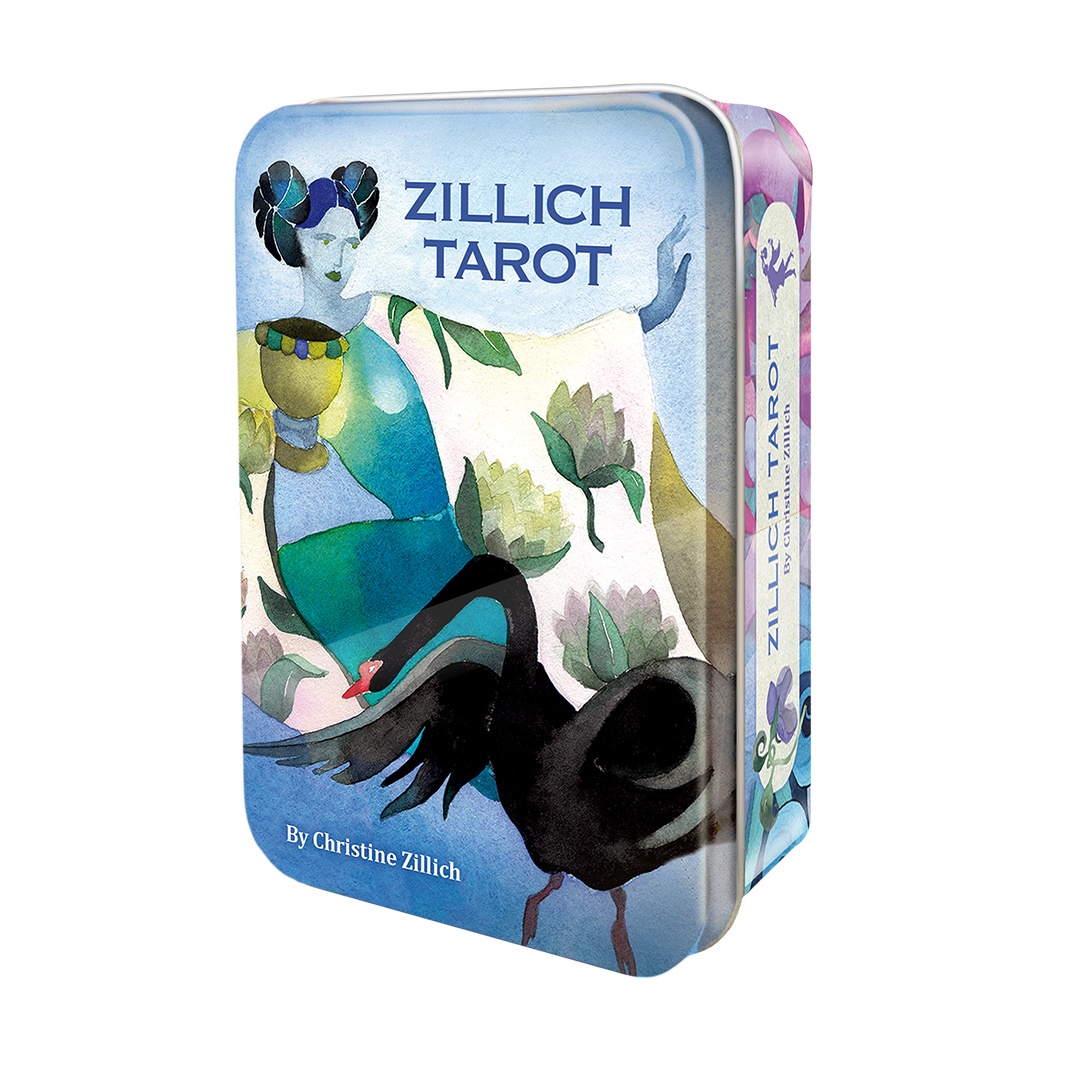 綺麗希水彩塔羅|Zillich Tarot|78張,水彩藝術風格托特現代風系列,贈中文翻譯