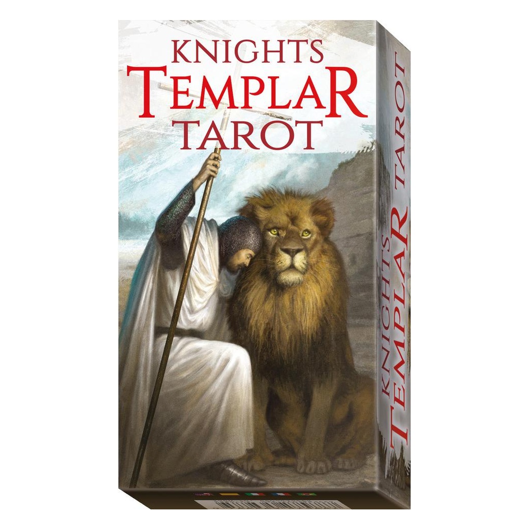 聖殿騎士塔羅｜Knights Templar Tarot｜78張,歷史、宗教、戰鬥、僧侶、信念、祈禱,贈中文翻譯