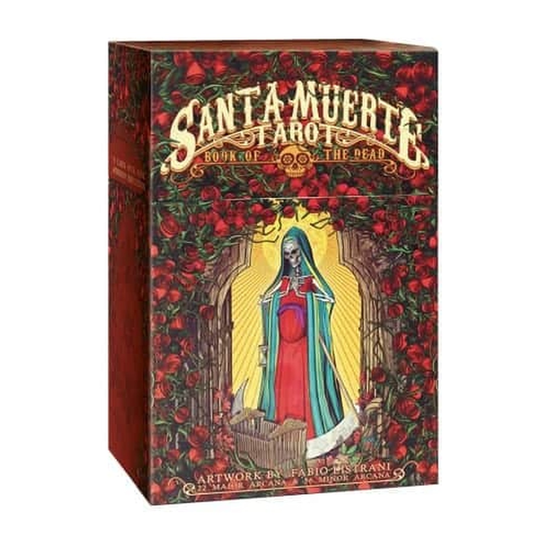 死亡聖神塔羅｜Santa Muerte Tarot Card Deck｜78張,令人顫慄卻又充滿歡樂,贈中文翻譯