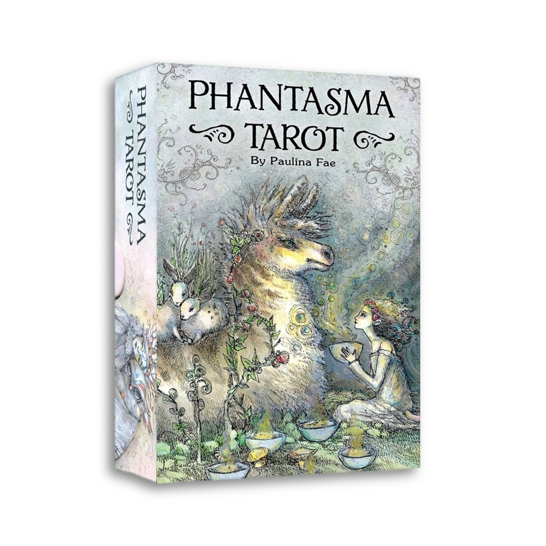 寶琳娜幻境塔羅｜Phantasma Tarot｜78張,進入色彩斑斕的白日夢和魔幻世界,贈中文翻譯