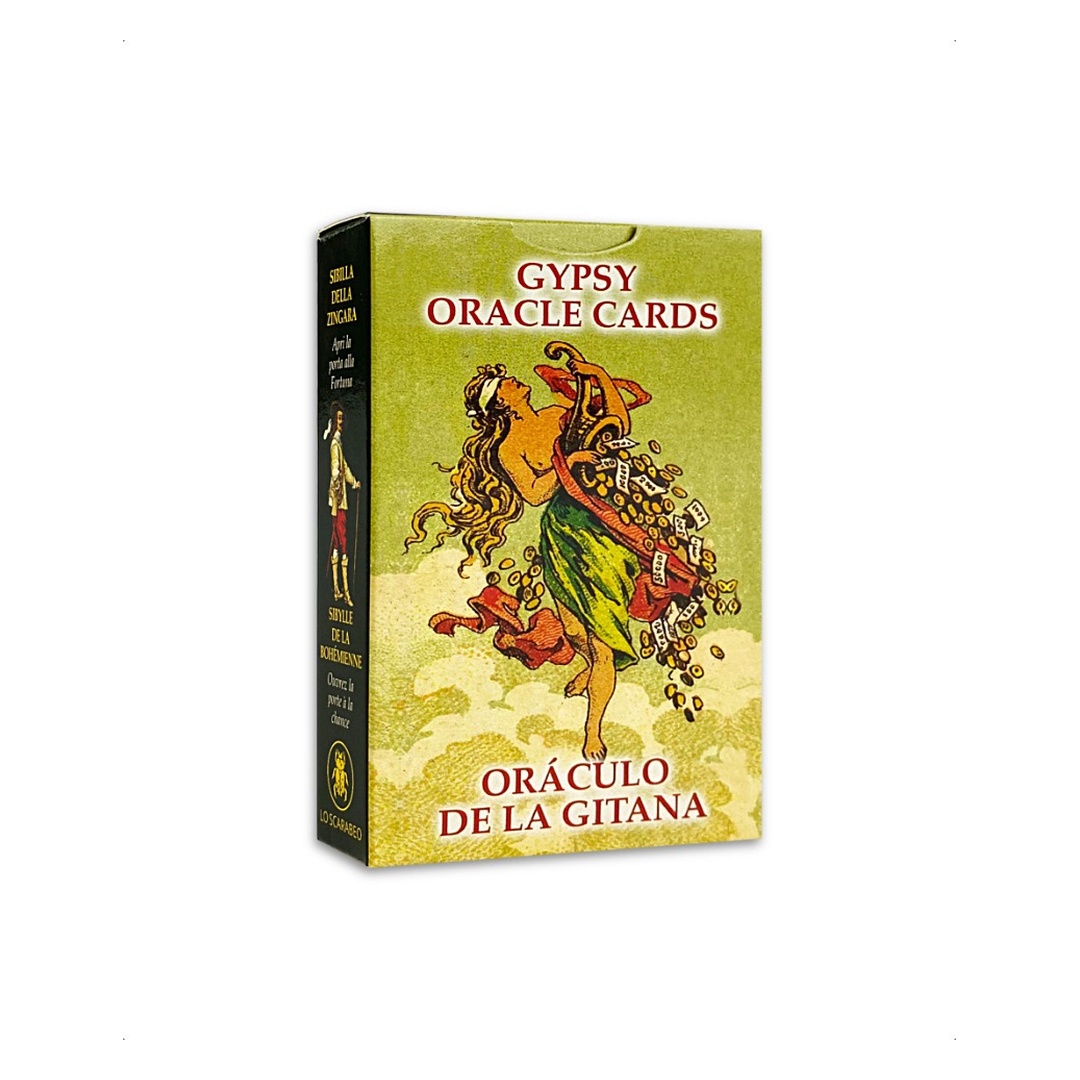 吉普賽神諭卡｜Gipsy Oracle Cards｜52張,將隱晦訊息帶到表意識層面,贈中文翻譯