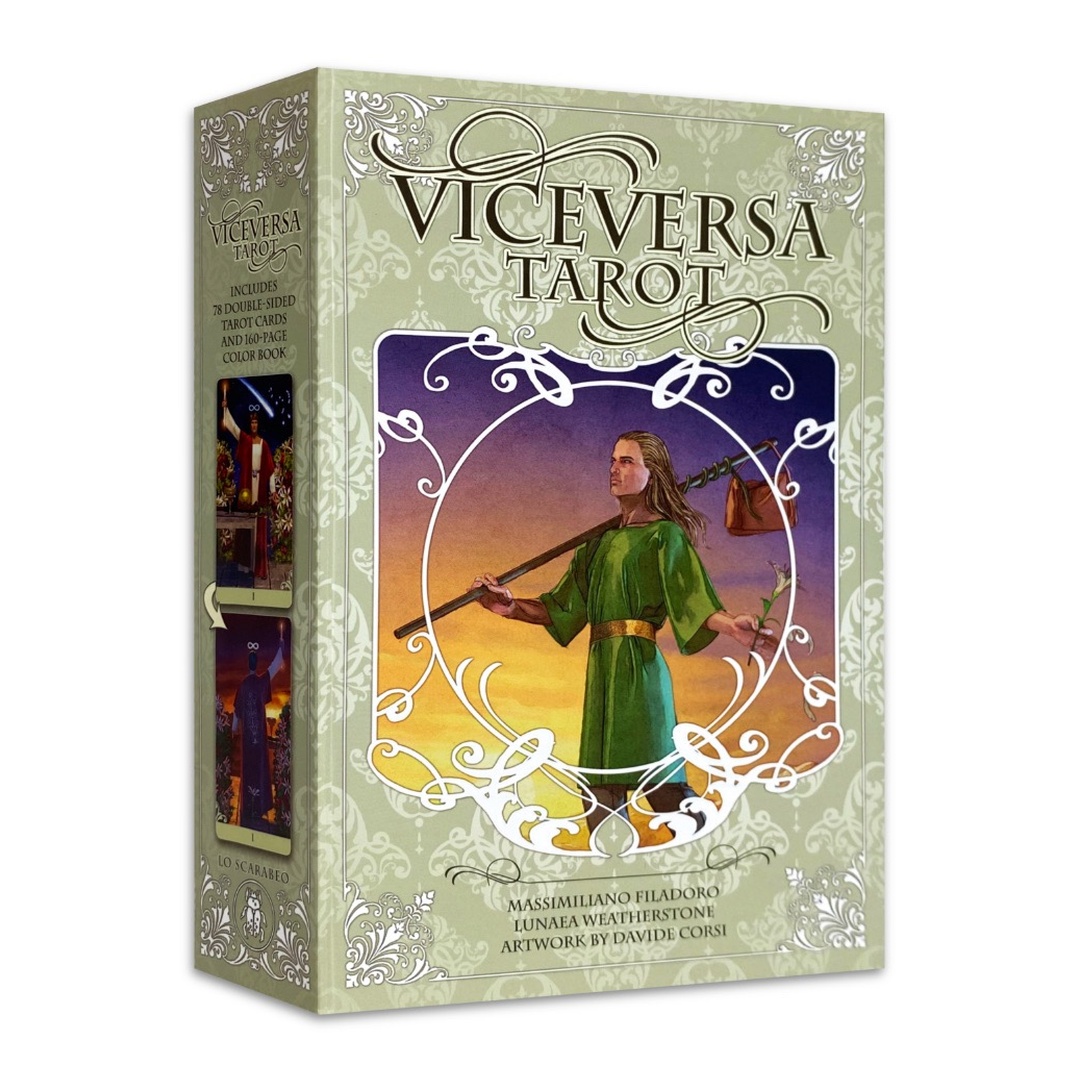 全相塔羅深入解析豪華盒裝版｜Vice Versa Tarot Kit｜78張,雙面呈現,看穿正反,贈中文翻譯