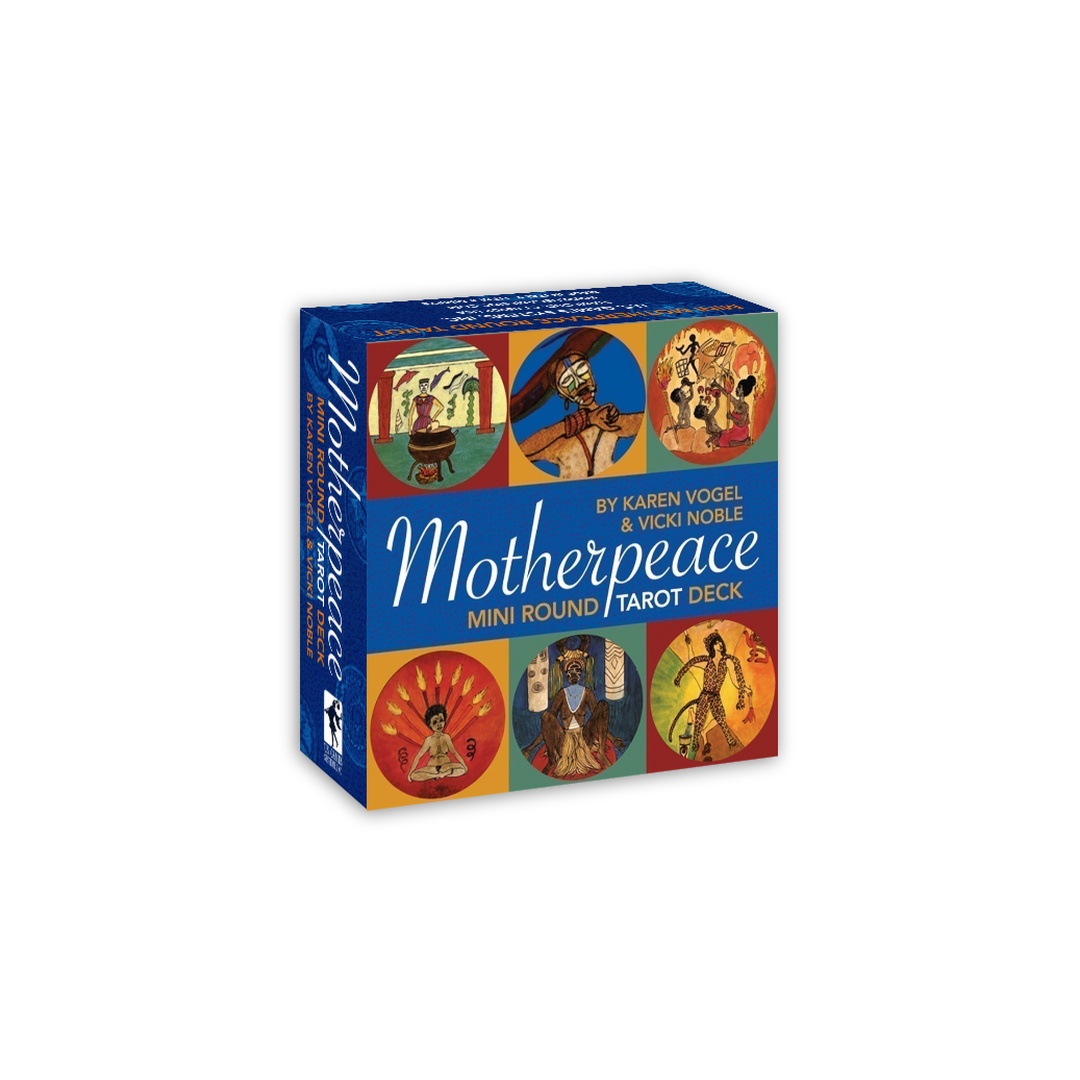 迷你版和平之母塔羅｜Mini Motherpeace Tarot Deck｜78張,,贈中文翻譯