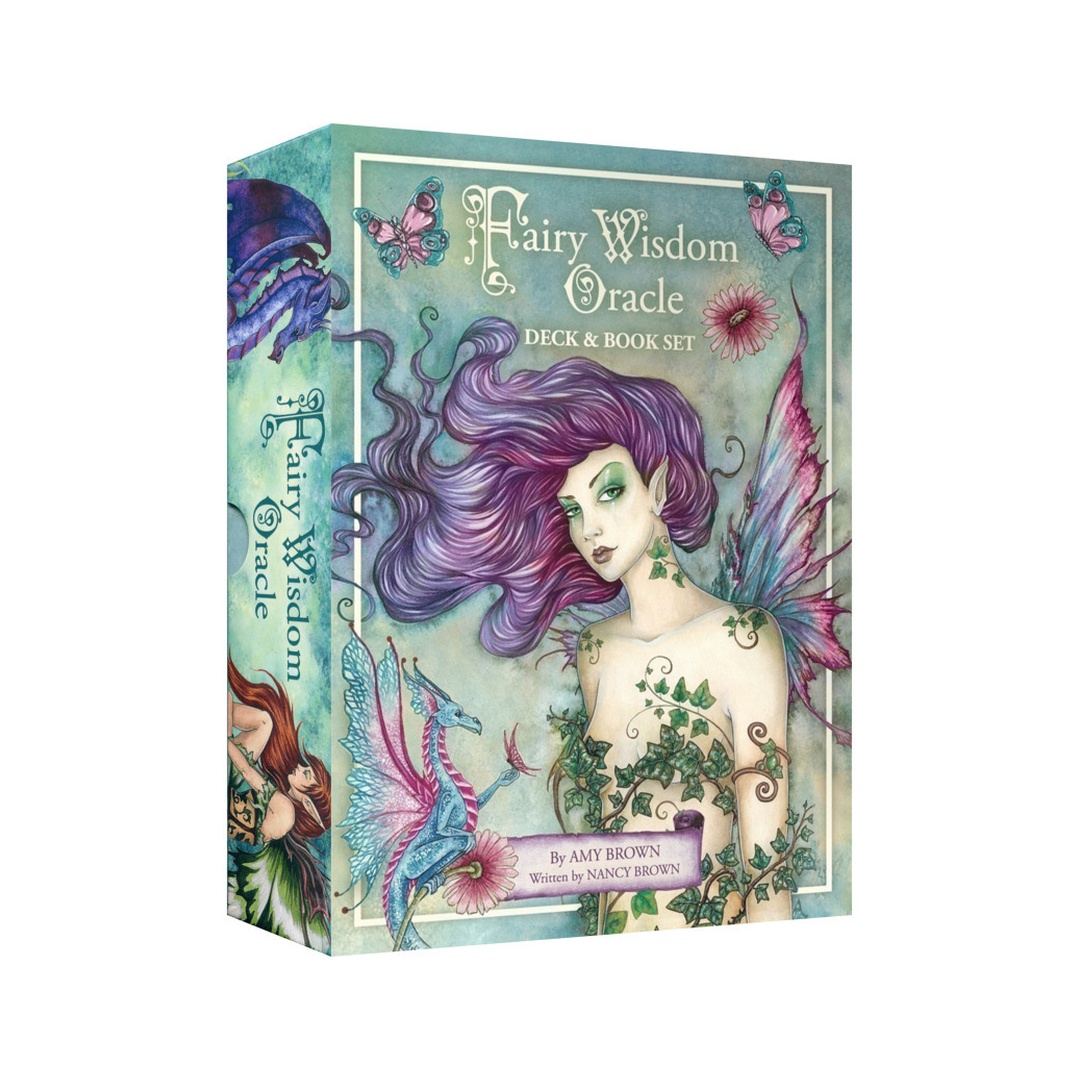 妖精智慧神諭豪華盒裝版｜Fairy Wisdom Oracle Deck And Book Set｜64張,贈中文翻譯