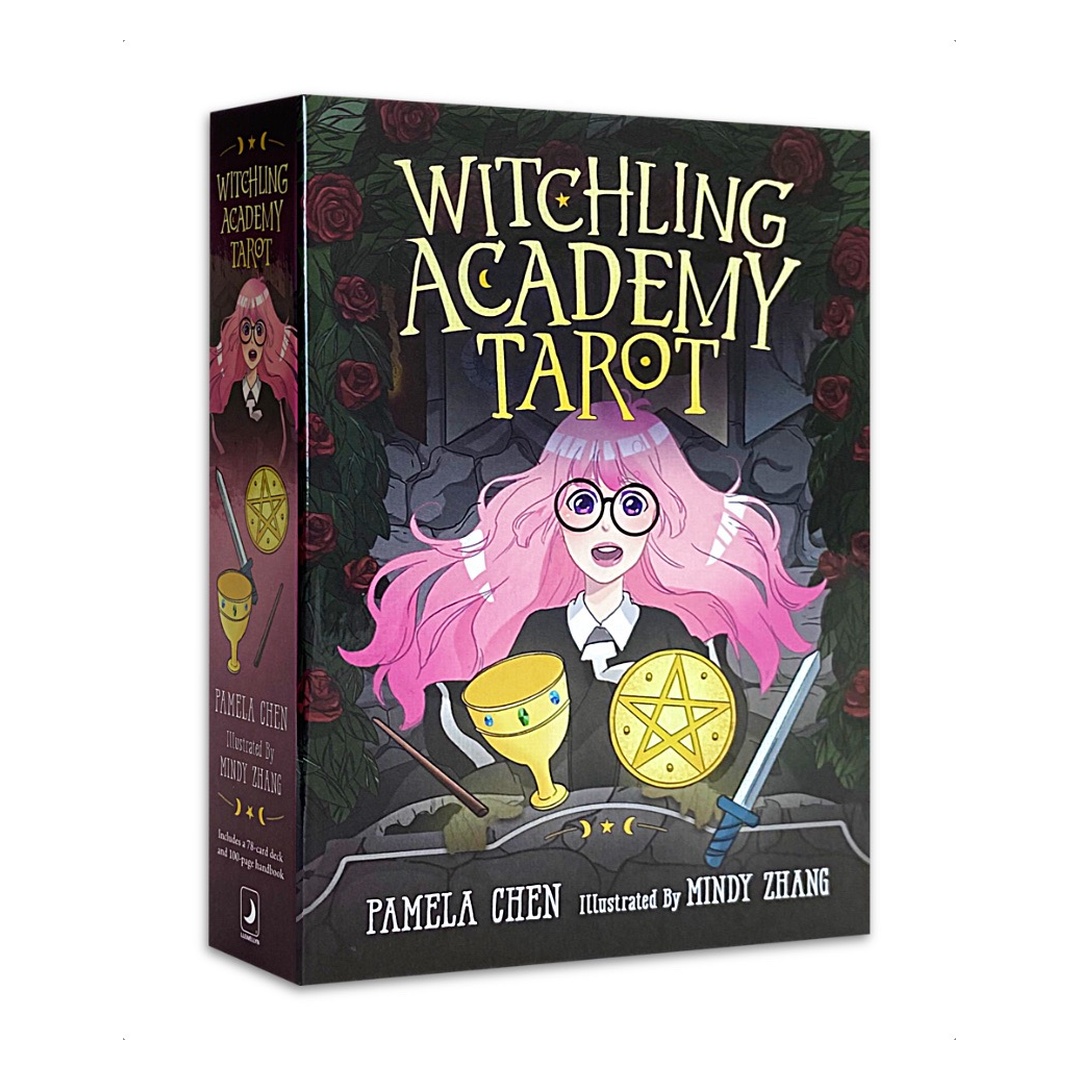 巫術學院塔羅牌｜Witchling Academy Tarot｜78張,占卜秘密,學習咒語,冒險之旅,贈中文翻譯