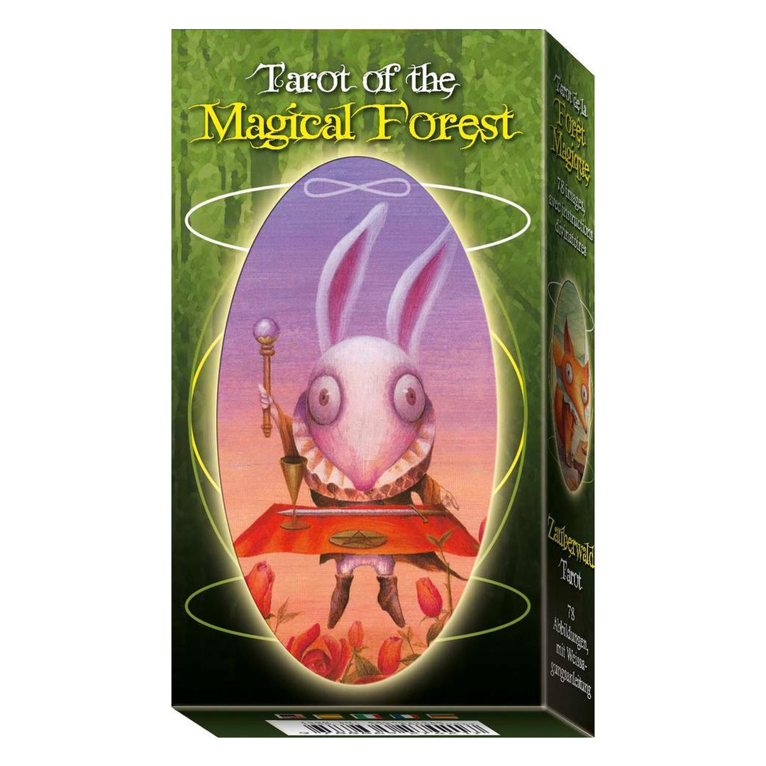 唐唐魔法森林塔羅國際版｜Tarot Of The Magical Forest｜78張,可愛又深具特色的故事主角上映演出,贈中文翻譯