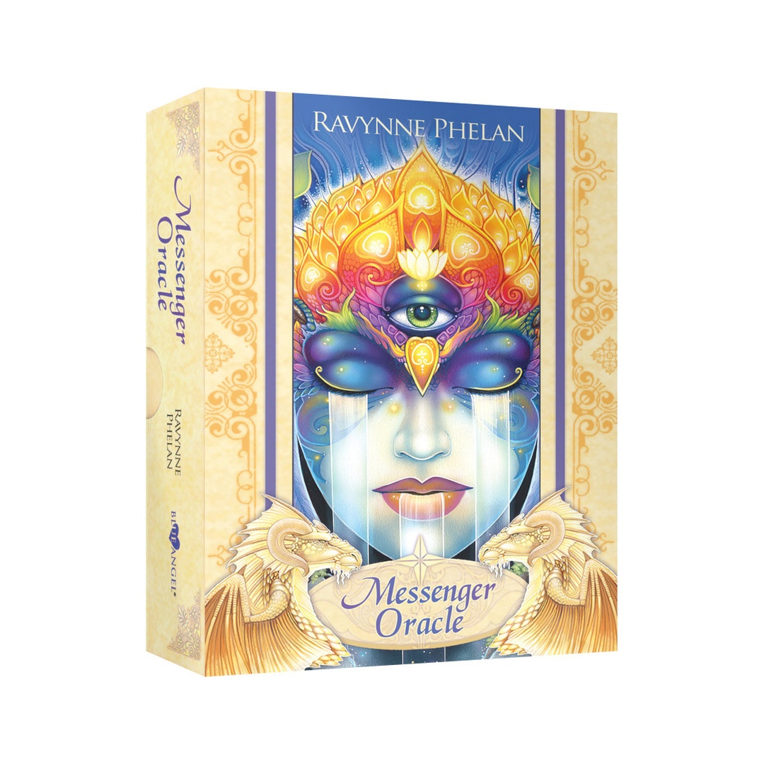 信使神諭卡｜Messenger Oracle New Edition｜55張,九週年更新改版,贈中文翻譯
