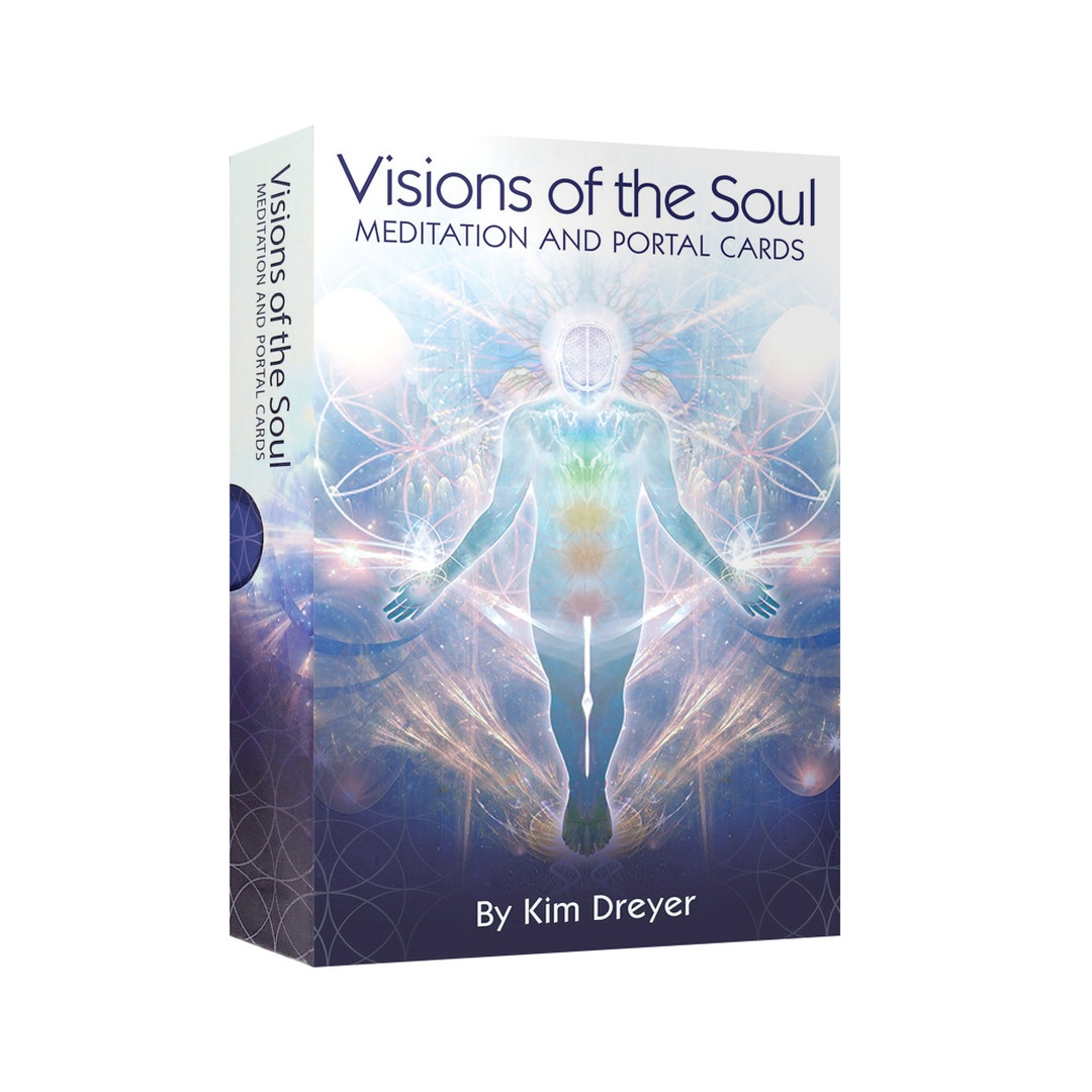 靈視冥想與傳送門像現卡｜Visions Of The Soul Meditation And Portal Cards｜39張,贈中文翻譯