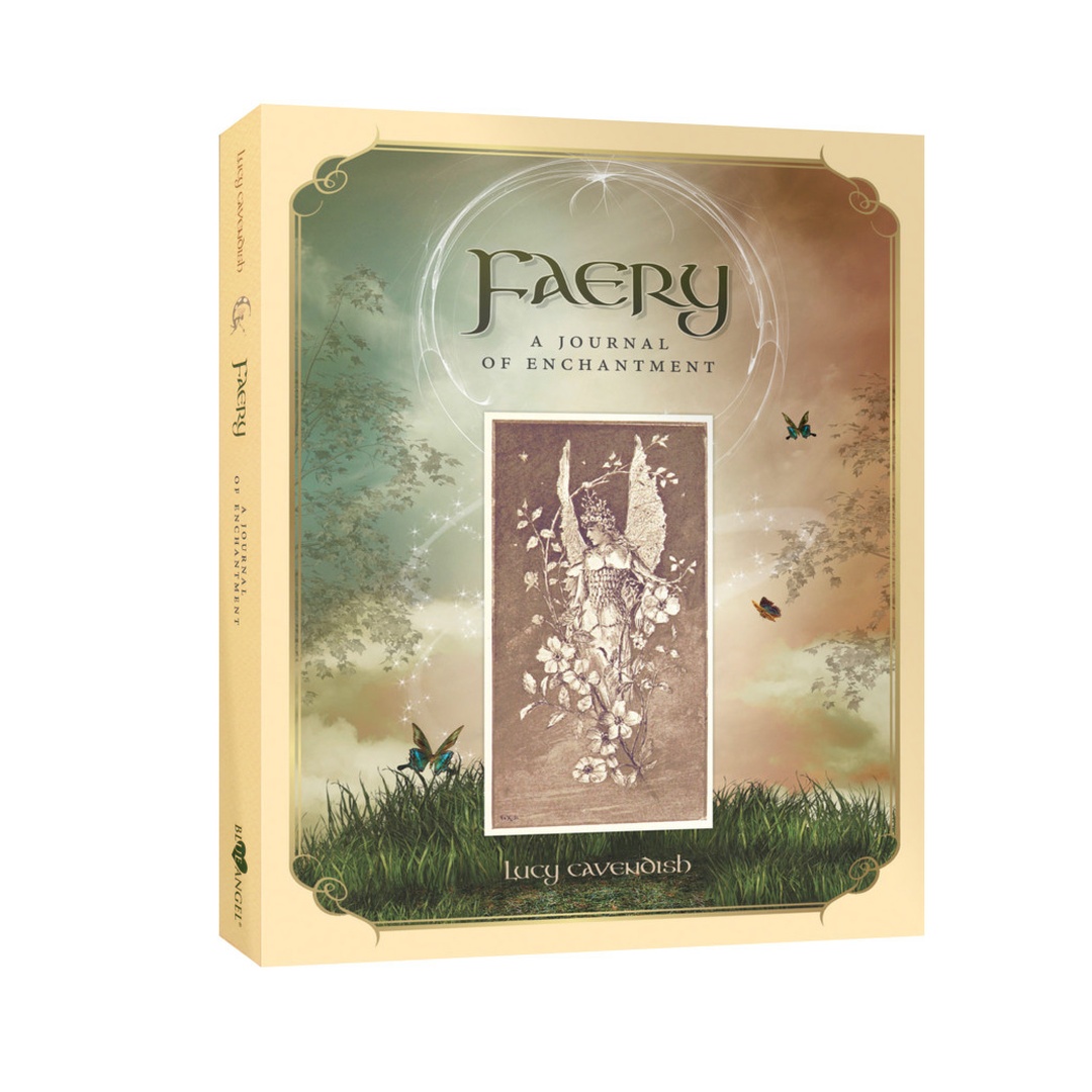澳洲藍天使創意筆記書系列   仙子：魔幻之旅書寫筆記｜Faery Creative Book by LUCY CAVENDISH｜