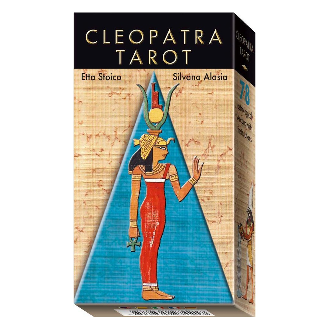 埃及豔后塔羅牌｜Tarot Of Cleopatra｜78張,文化的獨有特徵融入占卜創作系統,贈中文翻譯