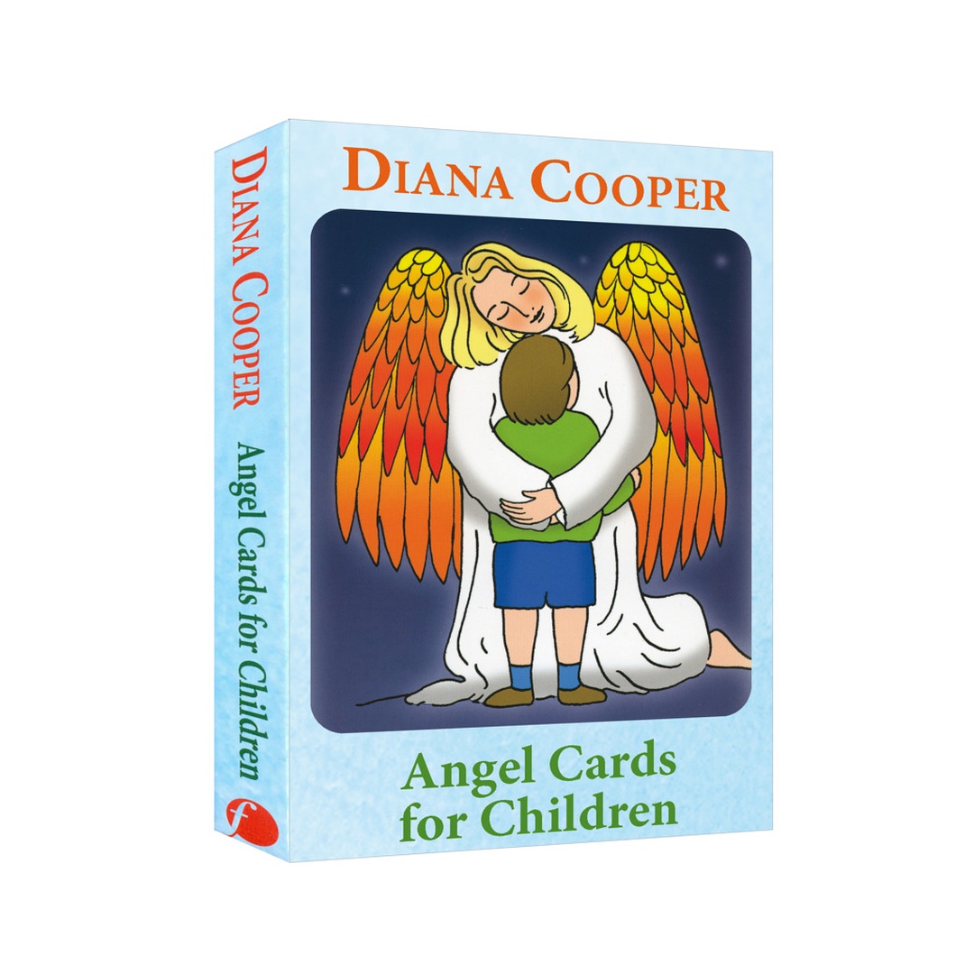 黛安娜庫柏兒童天使卡｜Angel Cards For Children｜33張,,贈中文翻譯