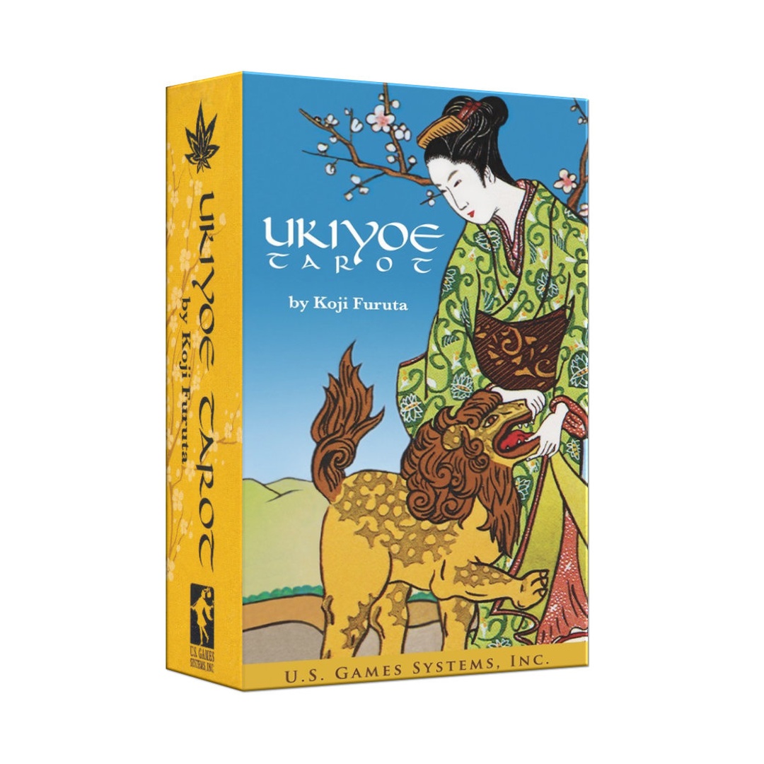 浮世繪塔羅牌｜Ukiyoe Tarot｜78張,再現傳統又經典的日本符號藝術,贈中文翻譯