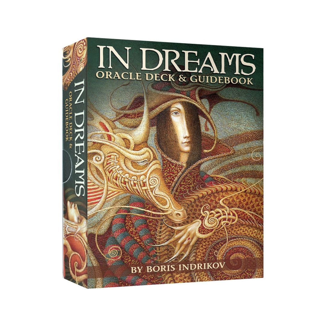 夢裡神諭卡｜In Dreams Oracle｜41張,超現實新藝術創作，啟發夢占卜的古老形式，預言建議、力量金句,贈中文翻譯