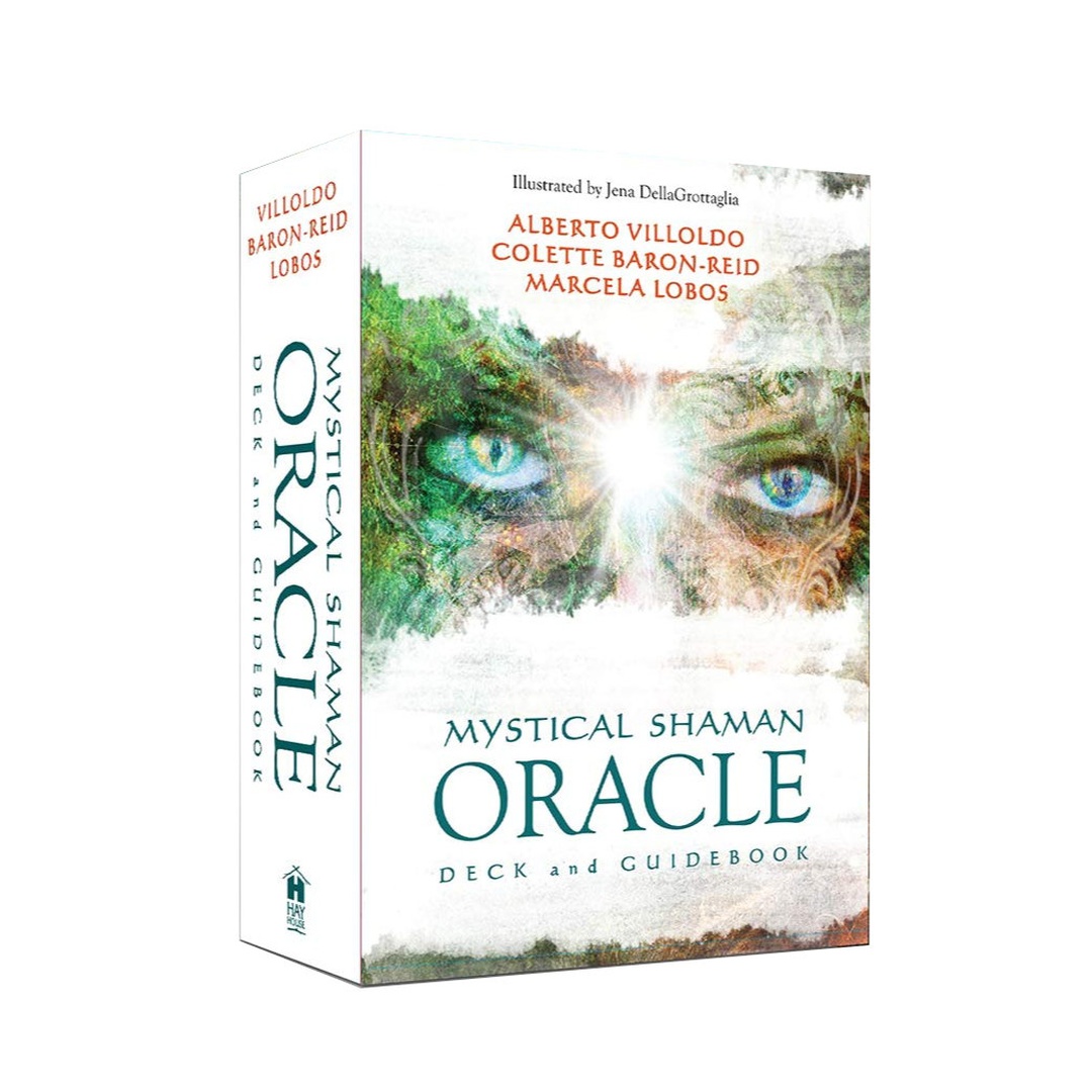 薩滿奧秘神諭卡英文版｜Mystical Shaman Oracle Cards｜64張, 神聖符號、古老智慧、占卜推演、永恆訊息、平衡修復、深入內在