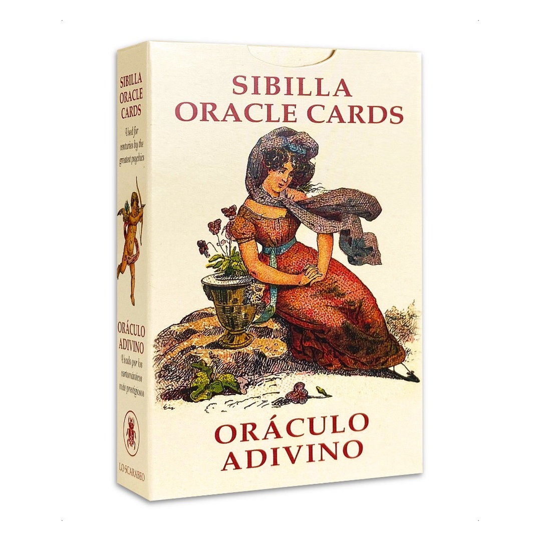 西比拉神諭卡｜Sibilla Oracle｜52張,簡潔而富有詩意的圖像，直觀深具意義的占卜工具,贈中文翻譯