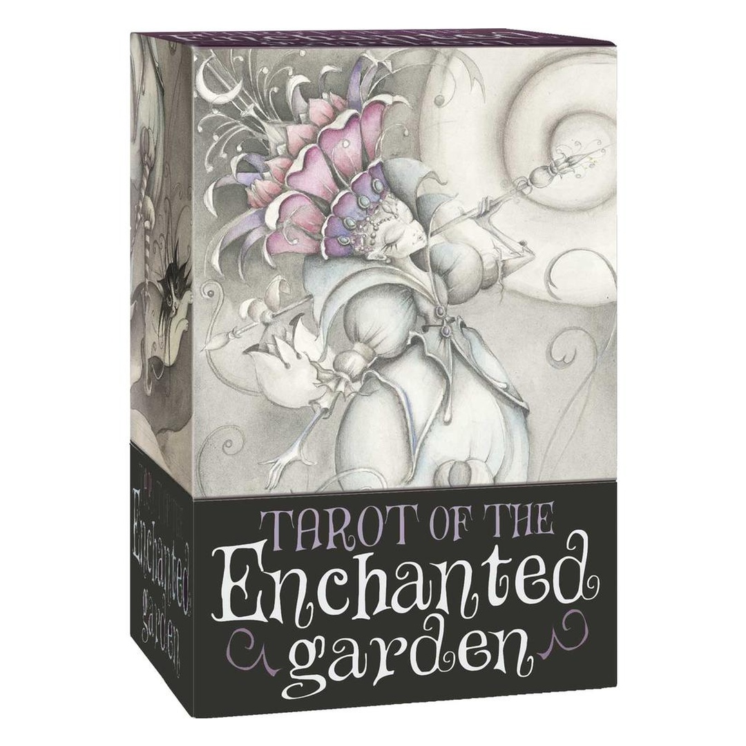 魔法花園塔羅牌｜Tarot Of The Enchanted Garden｜78張,盛開的異想天開意象,闡明深層的內在真相,贈中文翻譯