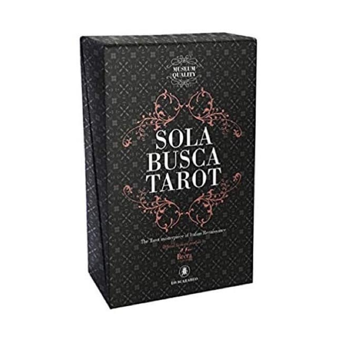 索拉布斯卡塔羅牌｜Sola Busca Tarot Museum Quality｜78張,博物館品質印刷、價值增倍、永久珍藏,贈中文翻譯