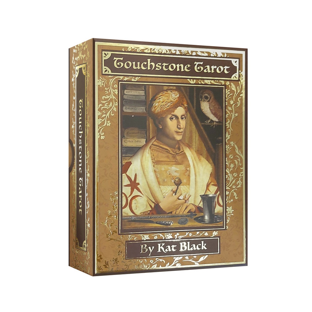 試金石塔羅｜Touchstone Tarot｜80張,牌奢華式拼貼圖,贈中文翻譯