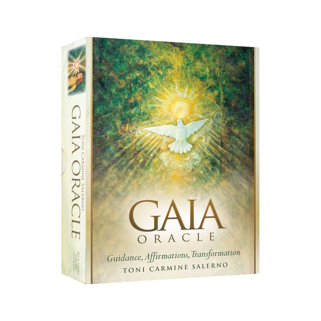 蓋亞神諭卡｜Gaia Oracle Card｜45張,活生生會呼吸的實體是我們的女神、母親與倒影,贈中文翻譯