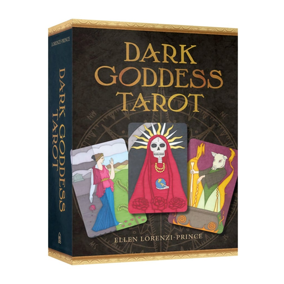 暗黑女神塔羅｜Dark Goddess Tarot｜為了時代的動蕩，以無懼姿態誠實面對｜78張,,贈中文翻譯