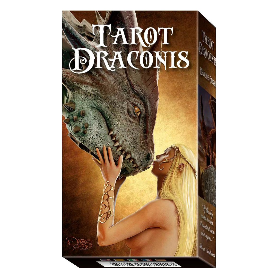 龍騎士塔羅牌｜Tarot Draconis｜78張,提昇高度進入神祕與精神靈性世界開展宏觀視野,贈中文翻譯