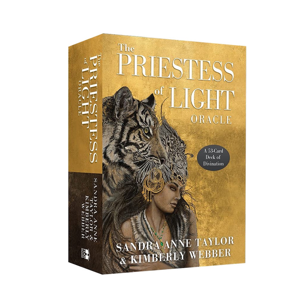 光明女祭司神諭卡｜The Priestess Of Light Oracle｜53張,植根於古代的現代魔幻現實主義,贈中文翻譯