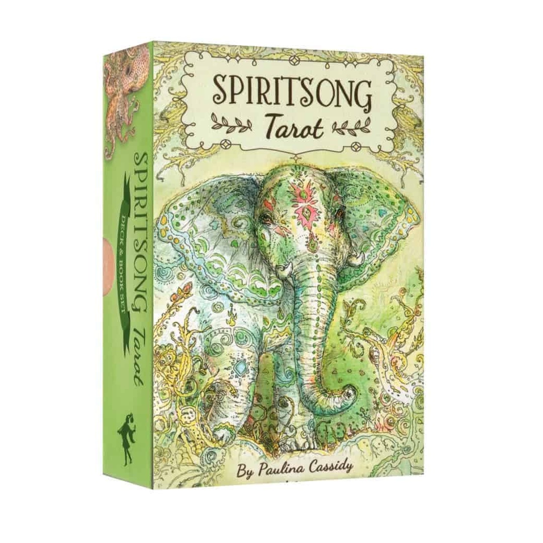 靈魂之歌塔羅｜Spiritsong Tarot｜78張,結合世界上古老的兩種占卜系統,贈中文翻譯