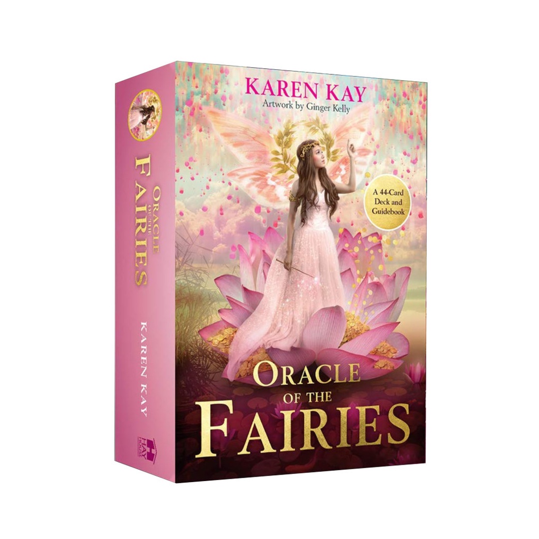 凱倫凱 精靈神諭卡｜Oracle Of The Fairies｜44張,召喚熱愛自然、相信魔法和奇蹟生活的人們,贈中文翻譯