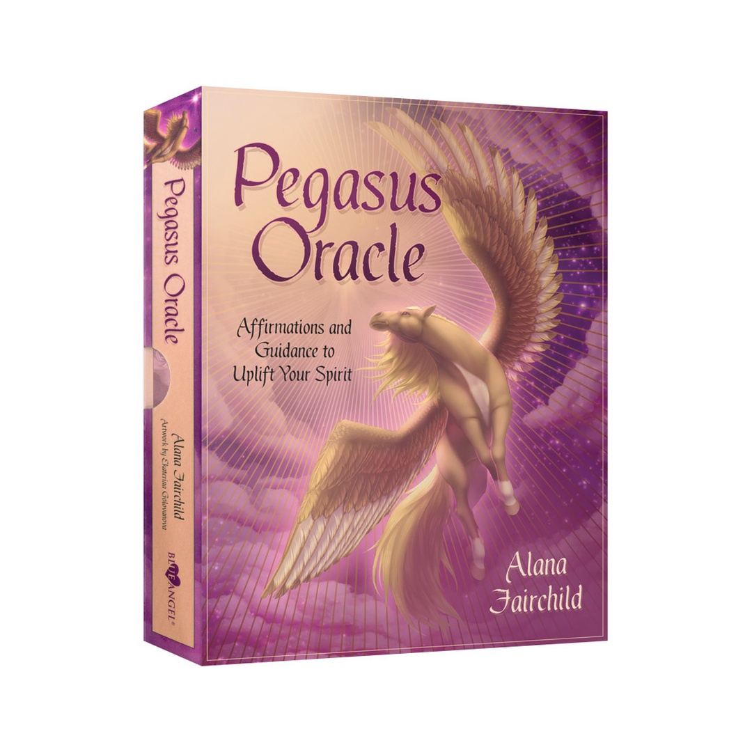 飛馬神諭卡｜Pegasus Oracle｜30張,帶著自信、開朗與信任翱翔於生命之中,贈中文翻譯