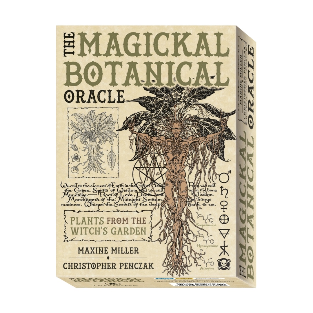 魔法植物神諭卡｜The Magickal Botanical Oracle｜33張,贈中文翻譯