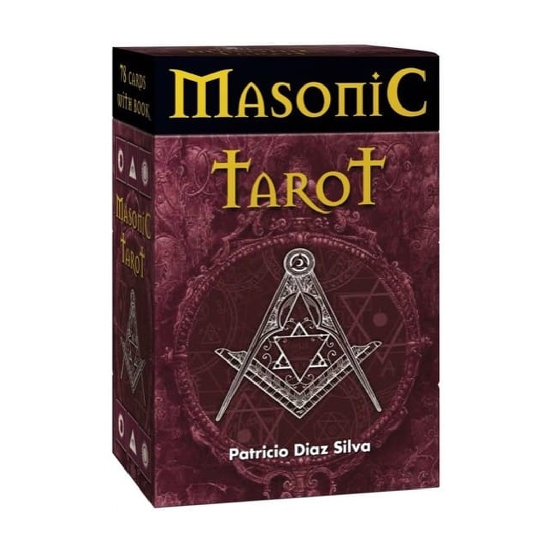 共濟會塔羅|Masonic Tarot|78張,象徵主義研究,地、水、火和風,贈中文翻譯