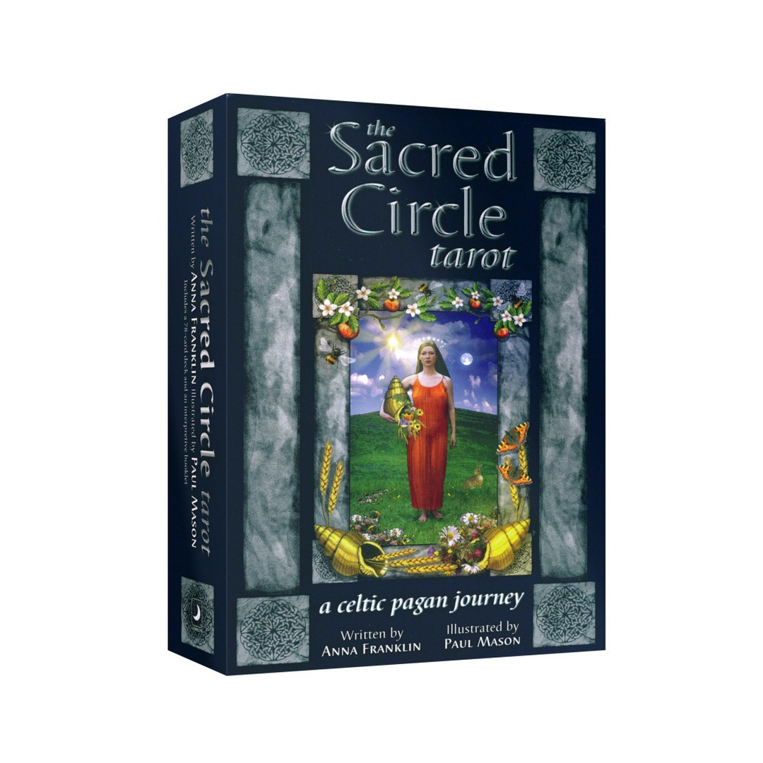 鹿林聖環塔羅｜Sacred Circle Tarot Deck｜78張,穿越多個次元體驗意識，瞥見凱爾特吟遊詩人所散發出來的生命曙光,贈中文翻譯